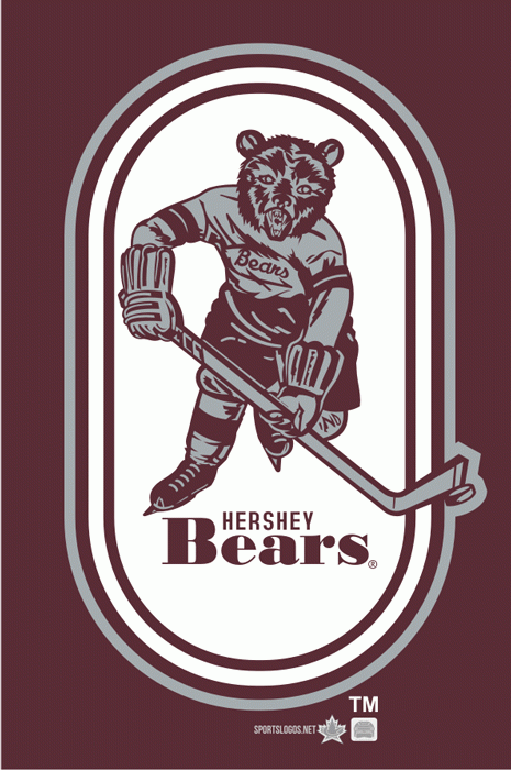 Hershey Bears 1999 00 Alternate Logo iron on heat transfer